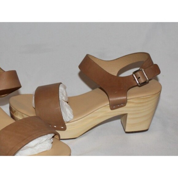 Nisolo Woven Women's All Day Open Toe Clog Sandal US 10 NIB $170 ALMOND - Picture 4 of 7